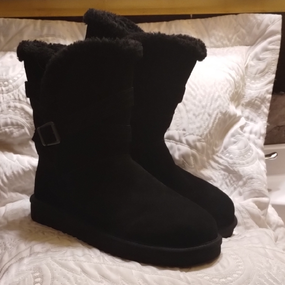 Koolaburra Black Winter Boots
